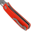 Nóż składany Kubey Hyde Red G10, Beadblasted 14C28N by Colin Maisonpierre (KU2104G)