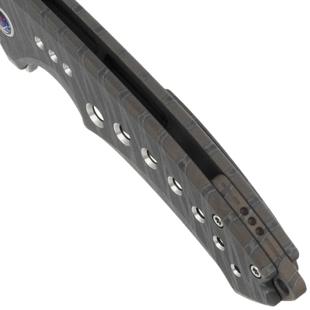 WE Knife Nexusia LE No ???/150 Tiger Stripe Titanium, Satin CPM 20CV (WE22044-3)