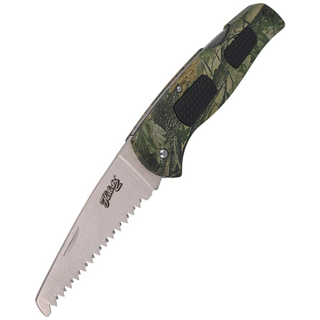 Herbertz Solingen Wood Camo Elastomer Folding Saw, Satin Finish 114mm (55004)