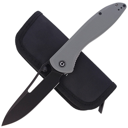 CIVIVI Picaro Gray G10, Black Stonewashed (C916C)