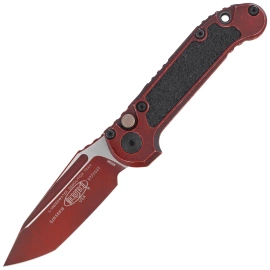 Microtech LUDT Gen III T/E Knife Cerakote Weathered Crimson Aluminum, Cerakote Weathered Crimson M390MK by Tony Marfione (1136-1WCM)