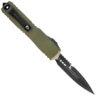 Microtech Ultratech Gen III ZBP Bayonet OTF Knife OD Green Aluminum, Black M390MK by Tony Marfione (1120-1OD)