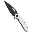 Kubey Knife Coeus Ivory G10, Dark Stonewashed D2 (KU122F)