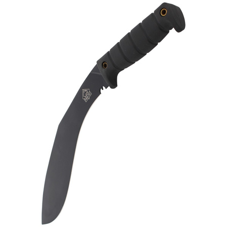 Puma TEC Kukri Machete, Black Rubber, Black 420 (311331)