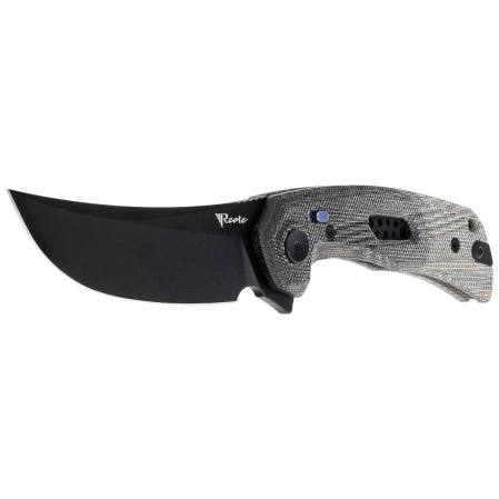 Nóż składany Reate PL-7 Green / Black Micarta, Black PVD Nitro-V (PL-7 GRBKM PVD)