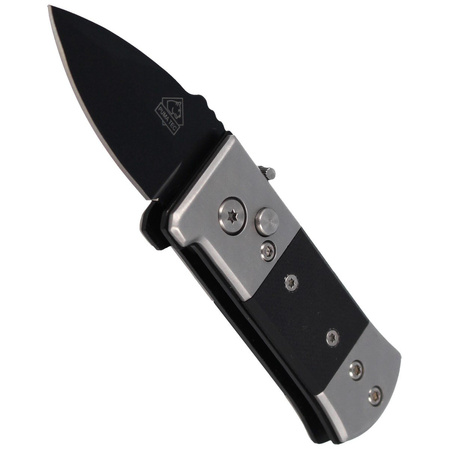 Nóż automatyczny Puma TEC Black G10 / Stainless, Black 420 (313307)