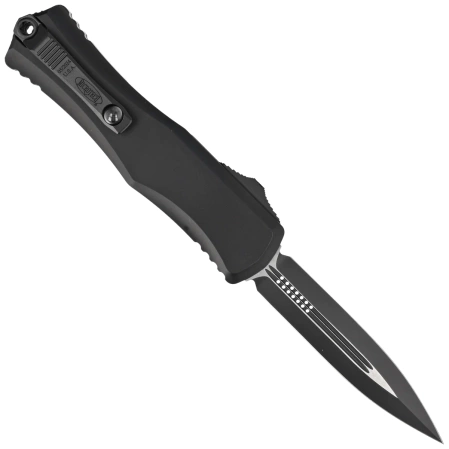Nóż automatyczny OTF Microtech Hera II D/E Black Aluminium, Tactical M390MK by Tony and Sean Marfione (1702-1T)