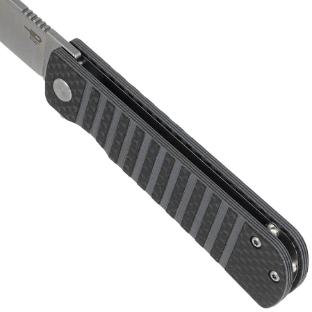 Nóż składany Bestech Titan Black Carbon Fiber/Blue G10, Stonewashed/Satin 154CM by Keanu Alfaro (BL04B)