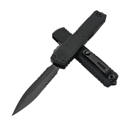 Nóż automatyczny OTF Microtech Ultratech Gen III ZBP D/E Signature Shadow DLC Aluminium, Shadow DLC P/S M390MK by Tony Marfione (1122-2DLCTSH)