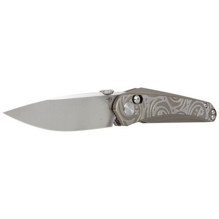 Bestech Mothus Light Bronze Titanium, Satin M390 by Kombou Knife (BT2206B)