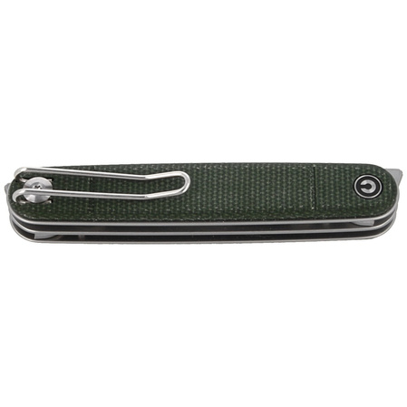 Nóż składany CIVIVI Crit with Multi-Tool Green Micarta, Stonewashed (C20014F-3)
