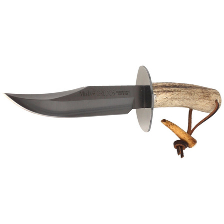 Muela Gred-16 Deer Stag Knife, Satin X50CrMoV15