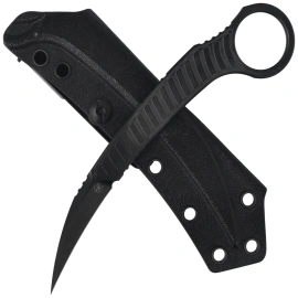 Microtech Feather Knife Black DLC D2 by Bastinelli (215-1DLCS)