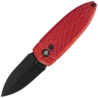 Bestech QUQU Red Aluminum, Black DLC 14C28N by Gogo Knife (BG57B-4)