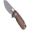 Fox Baby Core Natural Micarta Knife, Stonewashed M390 by Jesper Voxnæs (FX-608 MC)