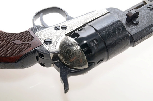 Pietta Revolver 1851 Colt Navy Yank Steel London DeLuxe .44 (YAL44ST/DL/LC)