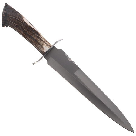 Muela Bear-24S Remate Crown Stag Knife, Satin X50CrMoV15