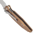 Microtech Socom Elite S/E-M Knife Tan Aluminum, Stonewashed M390MK by Tony Marfione (160-10TA)