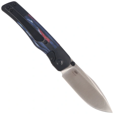 Kizer Coywolf Knife Titanium / Reconstituted Wood, Satin S45VN Derek Sharon (Ki3685A2)