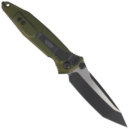 Nóż składany Microtech Socom Elite T/E-M OD Green Aluminium, Black M390MK by Tony Marfione (161-1OD)