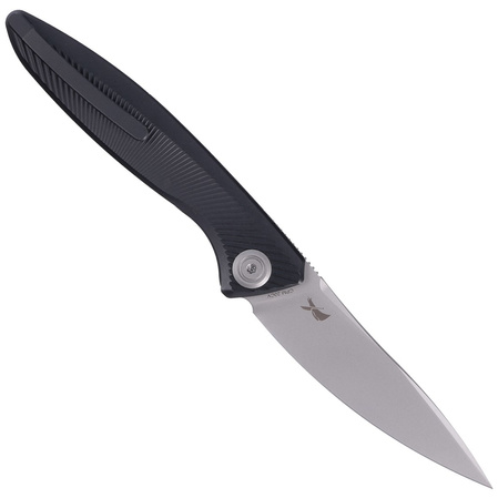 Nóż składany Kubey Pike KB2103B, Black Titanium, Sandblasted CPM 20CV by Parsons Bladeworks