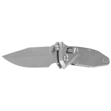 Microtech Socom Ram-Lok S/P-M Marfione Select Knife Slab Side Titanium, Bronze HW, Stonewashed M390MK by Tony Marfione (160RLS-10SMS2)