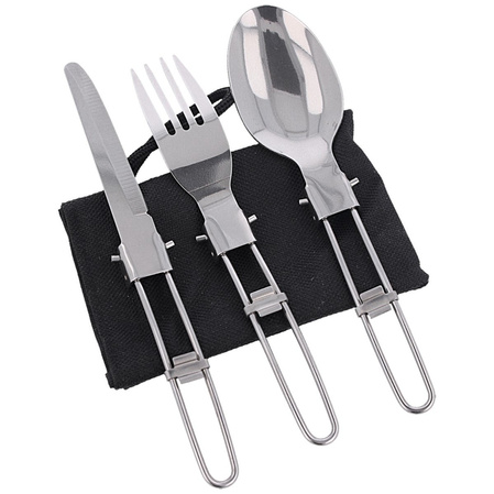 Barbaric Folding Camping Cutlery Set (11022)