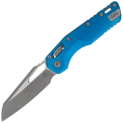 Microtech MSI Ram-Lok S/E Knife Fluted Blue Aluminium, Apocalyptic M390MK by Tony Marfione (210-10APFLBL)