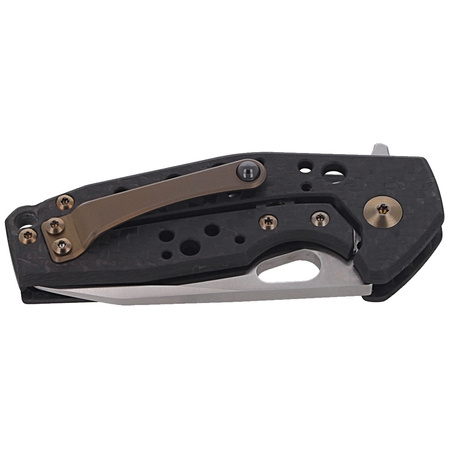 Nóż składany Fox Suru Carbon Fiber Frame Lock, Satin by Jesper Voxnæs (FX-526 CF)