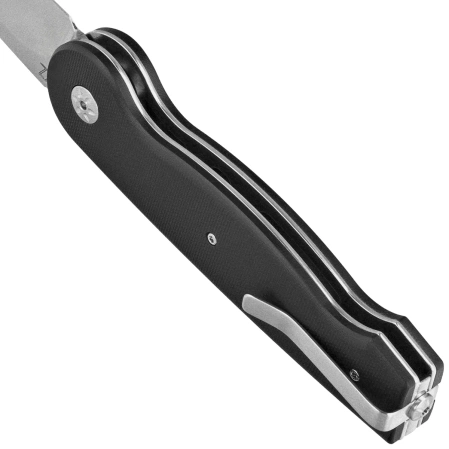 Maserin Summit Knife Black G10, Satin MagnaCut (490/G10N)
