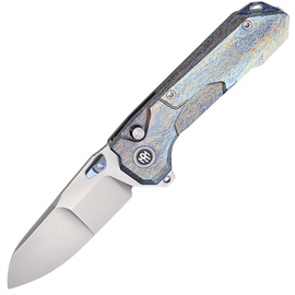 Nóż składany Remette Cosmic Flamed Titanium, Pearlescent M390 (RTCO-TC)
