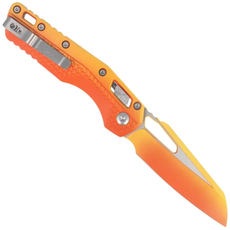 Nóż składany Microtech MSI Ram-Lok S/E Tri-Grip Sunrise Polymer, Sunrise M390MK by Tony Marfione (210T-1PMLPSUS)
