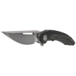 Bestech Irida Black/Green Carbon Fiber/G10, Satin 14C28N by Kombou Knife (BG25F)