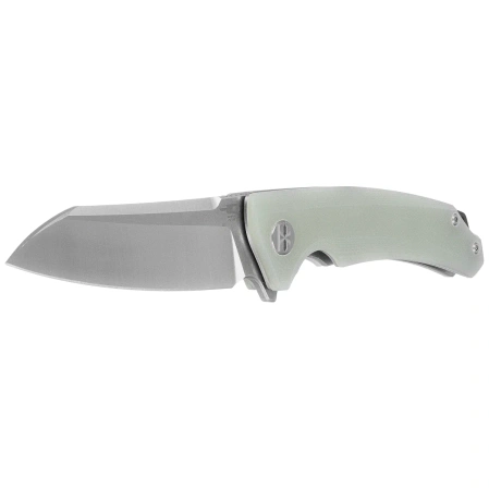 Nóż składany Bestech Texel Transparent G10, Stonewashed/Satin D2 by A Purvis Blades (BG21B-1)