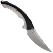 Nóż składany Rike Knife RK-Lamella-BP Black DLC Titanium, Satin M390