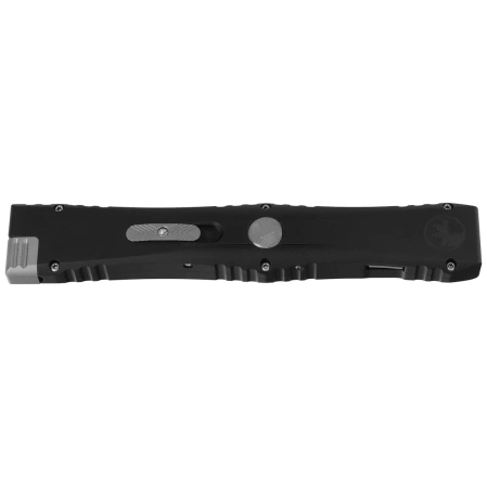 Nóż automatyczny OTF Microtech Nemesis IV D/E Marfione Select Black Aluminium, Stonewashed M390MK by Tony Marfione (1152-10MS1)
