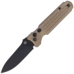 Nóż automatyczny Fox Predator II 2F Full Auto Bronze Aluminium, Black Idroglider Hybrid Cryo (FX-448 AL BR)