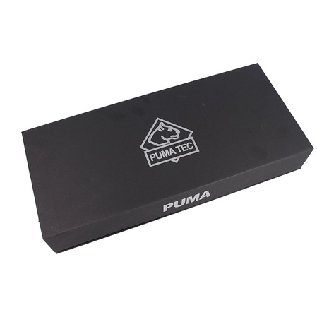 Nóż myśliwski Puma Solingen Wood, Gold Titanium Coating (326213)