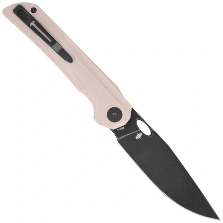 Nóż składany Bestechman Smuga Champagne G10, Black PVD Stonewashed AEB-L by Kombou (BMK22F)