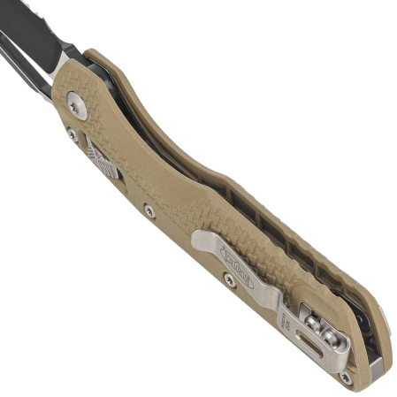 Nóż składany Microtech MSI S/E Ram-Lok OD Green Tri-Grip Polymer, Black/Satin P/S M390MK by Tony Marfione (210T-2PMOD)