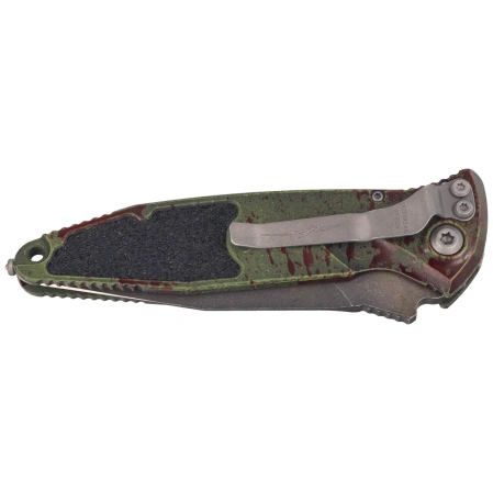 Microtech Socom Elite Auto S/E Signature Automatic Knife Outbreak Aluminium, Outbreak M390MK by Tony Marfione (160A-1OBSS)