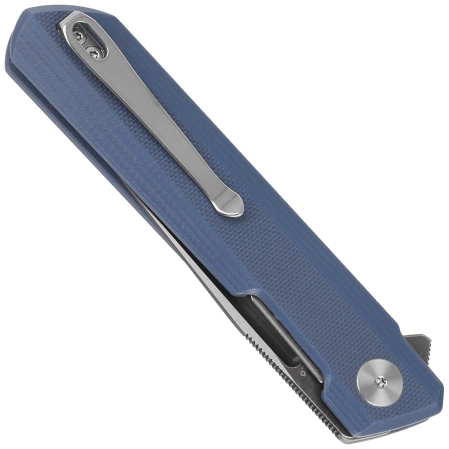 Bestechman Dundee Knife Gray G10, Grey PVD / Satin D2 by Ostap Hel (BMK01F)