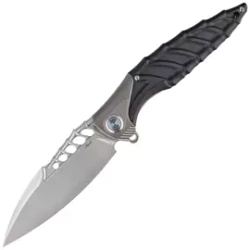 Nóż składany Rike Knife RK-Thor7-B Titanium / Black G10, Satin 154CM
