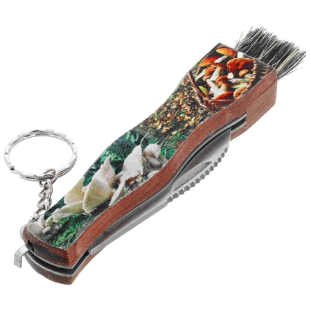 Martinez Albainox Setera 3D Mushroom Knife Madera Wood, Satin 3Cr13MoV (18210)