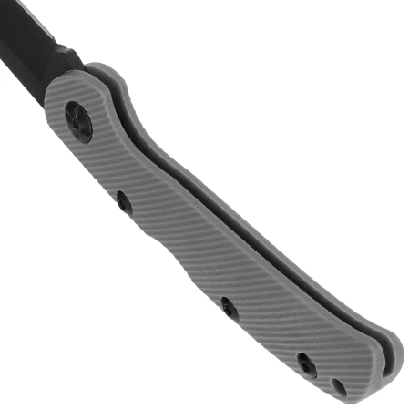 Third Decor Habitat Knife Gray Nylon, Black 420 (TH-N76G)