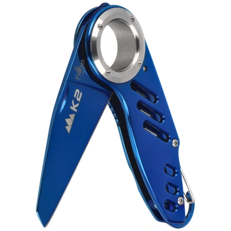 Nóż składany Third Decor Habitat N125 Titanium Blue Polished Steel, Titanium Blue Polished 420 (TH-N125)