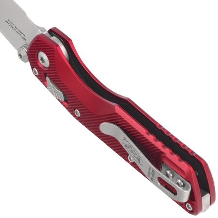 Microtech MSI Ram-Lok Mini S/E Knife Merlot Fluted Aluminium, Stonewashed M390MK by Tony Marfione (210M-10FLMR)