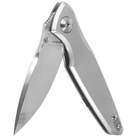 Spartan Blades Pandia Knife Gray Titanium, Stonewashed MagnaCut by Curtis Iovito (SF16SW)