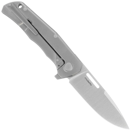 Nóż składany LionSteel Q4ttro Carbon Fiber/Titanium, Satin MagnaCut by Molletta (Q4 CF)