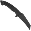 Kubey Anteater Knife Black G10, Blackwashed 14C28N (KU212D)